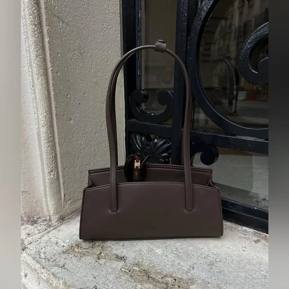 NEW FREJA Caroline Bag in Espresso brown - Picture 6 of 12